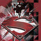 DC Comics Superman Red Pattern Surface Book 2 13.5in Skin